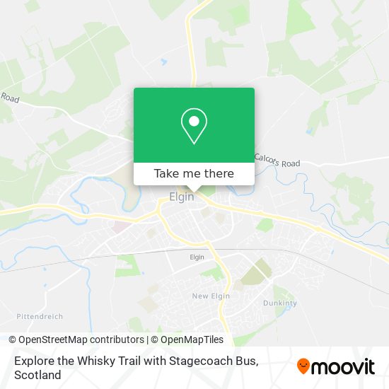 Explore the Whisky Trail with Stagecoach Bus map
