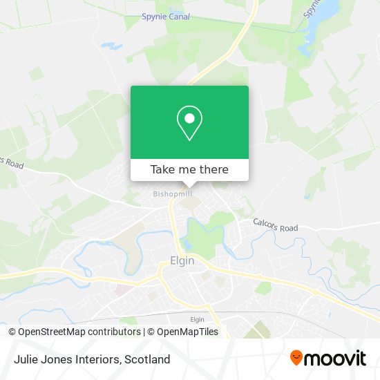 Julie Jones Interiors map