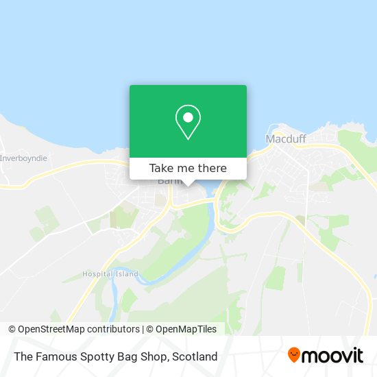 The Famous Spotty Bag Shop map