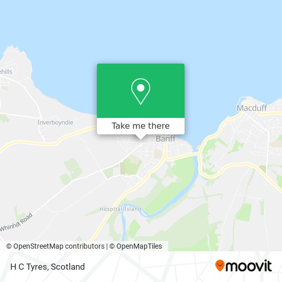 H C Tyres map
