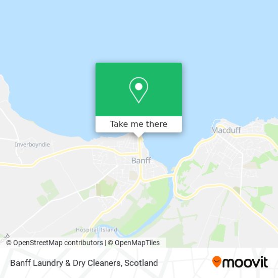 Banff Laundry & Dry Cleaners map