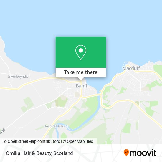 Omika Hair & Beauty map