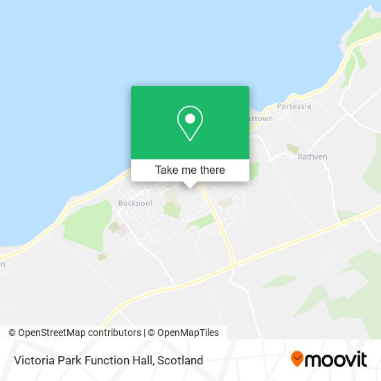 Victoria Park Function Hall map