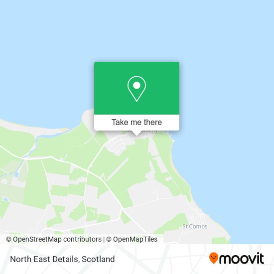 North East Details map