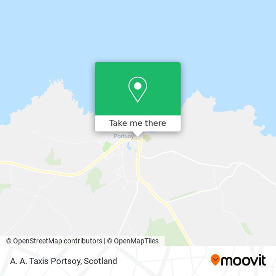 A. A. Taxis Portsoy map