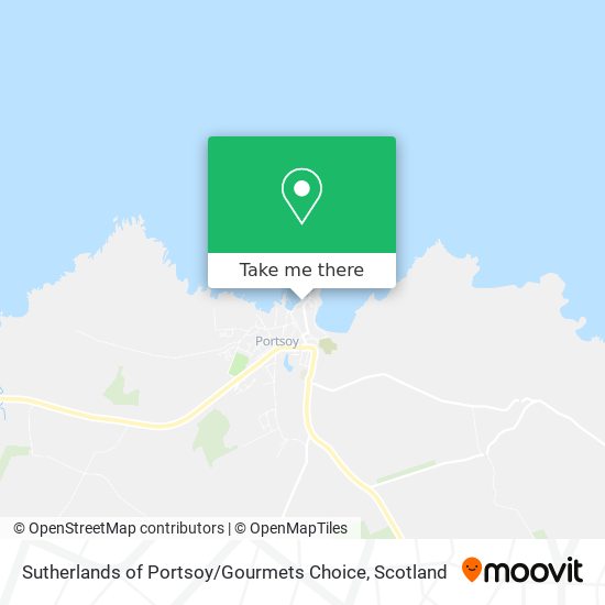Sutherlands of Portsoy / Gourmets Choice map
