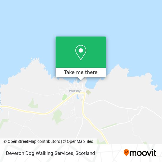 Deveron Dog Walking Services map