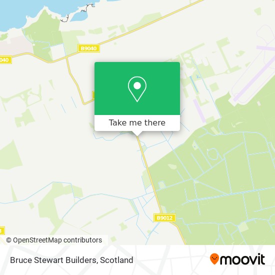 Bruce Stewart Builders map