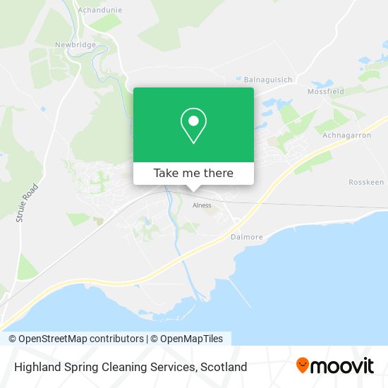 Highland Spring Cleaning Services map