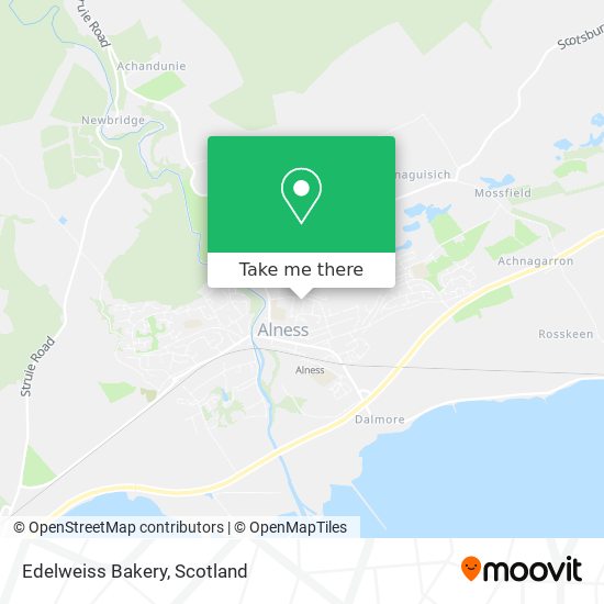 Edelweiss Bakery map