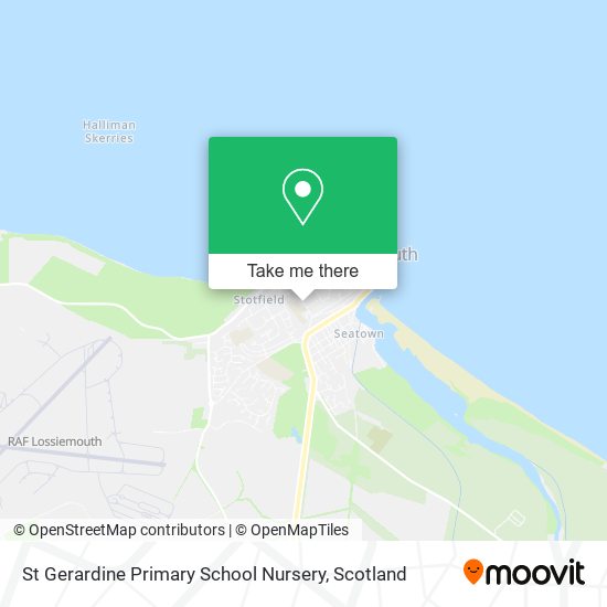 St Gerardine Primary School Nursery map