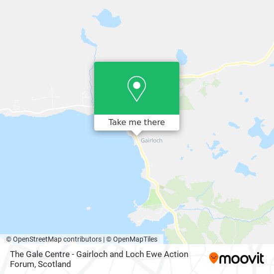The Gale Centre - Gairloch and Loch Ewe Action Forum map