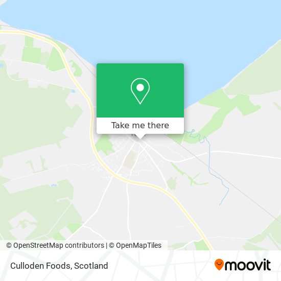 Culloden Foods map