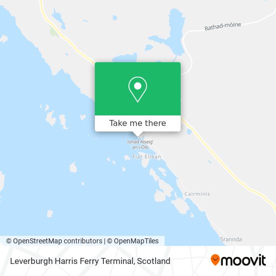 Leverburgh Harris Ferry Terminal map