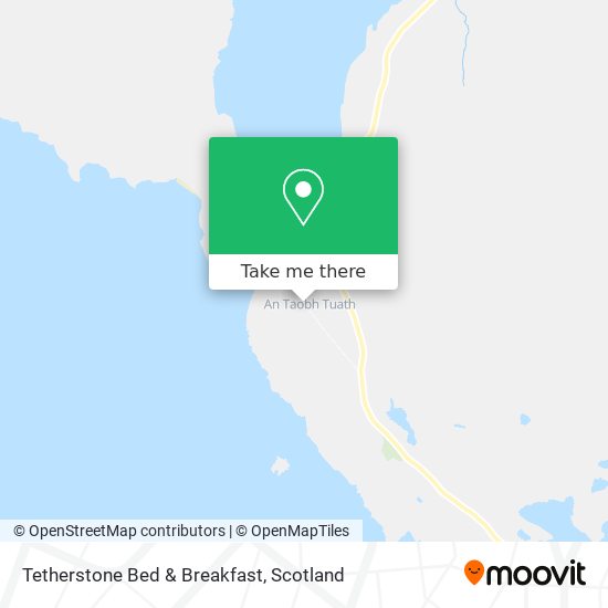 Tetherstone Bed & Breakfast map
