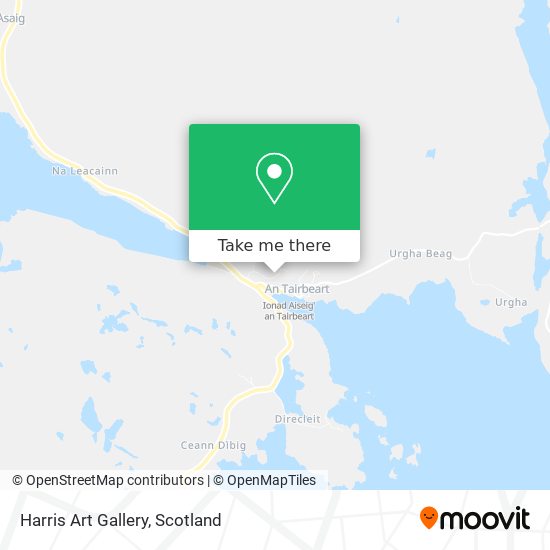 Harris Art Gallery map