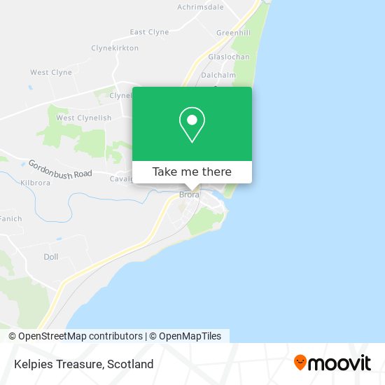 Kelpies Treasure map