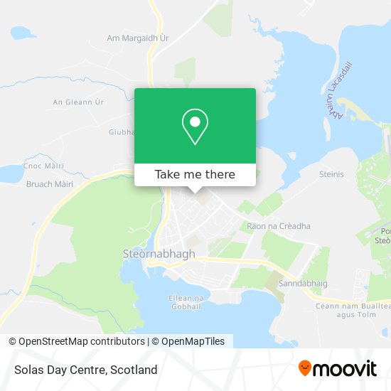 Solas Day Centre map