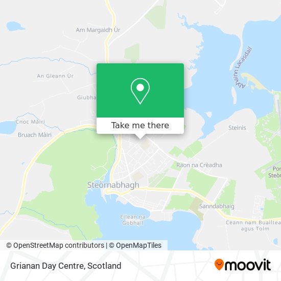 Grianan Day Centre map
