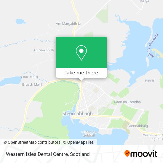 Western Isles Dental Centre map