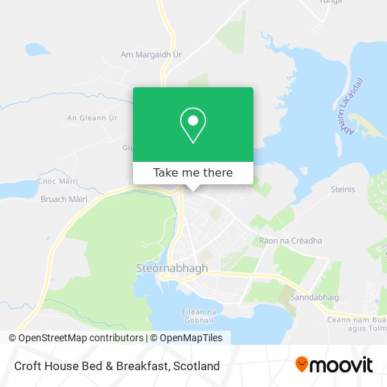 Croft House Bed & Breakfast map
