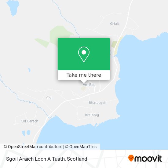 Sgoil Araich Loch A Tuath map