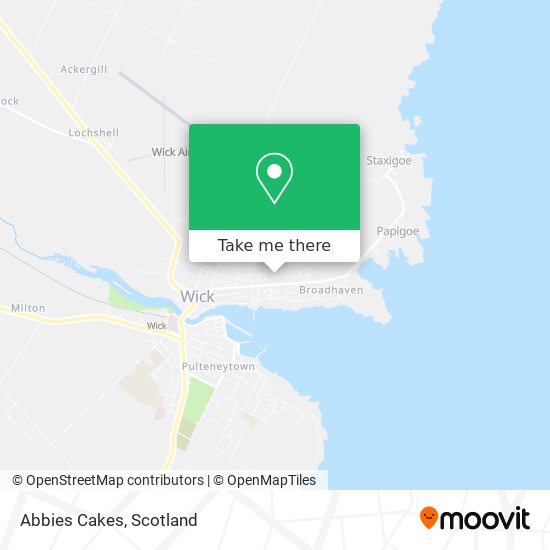 Abbies Cakes map