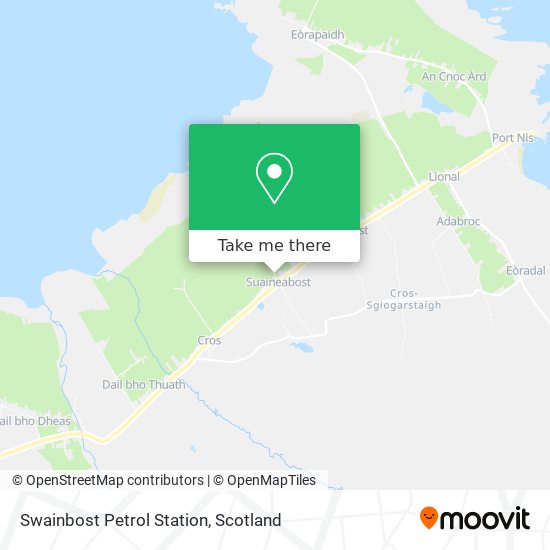 Swainbost Petrol Station map