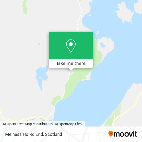 Melness Ho Rd End map