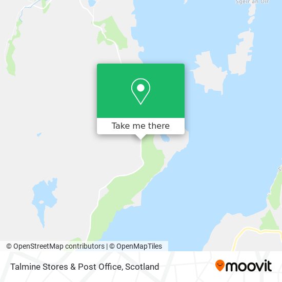Talmine Stores & Post Office map