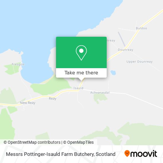 Messrs Pottinger-Isauld Farm Butchery map