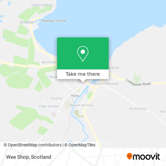 Wee Shop map