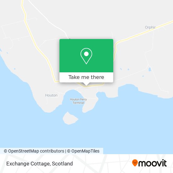 Exchange Cottage map