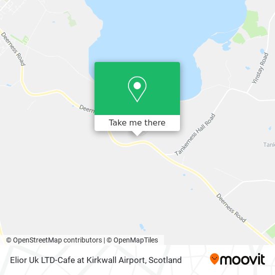 Elior Uk LTD-Cafe at Kirkwall Airport map