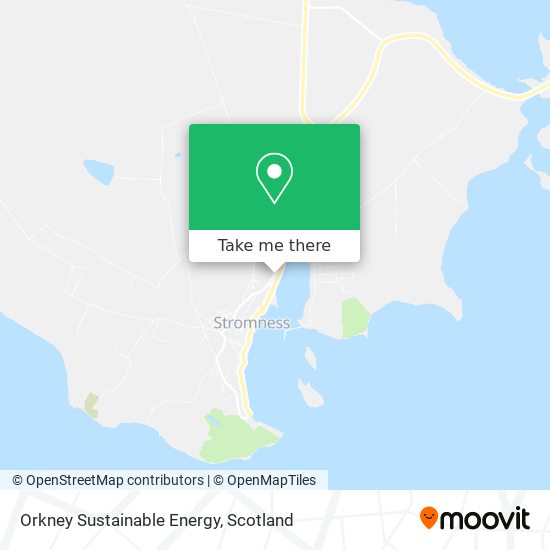 Orkney Sustainable Energy map