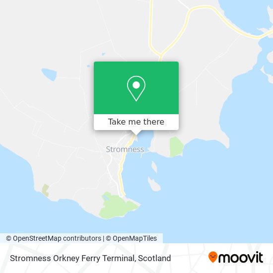 Stromness Orkney Ferry Terminal map