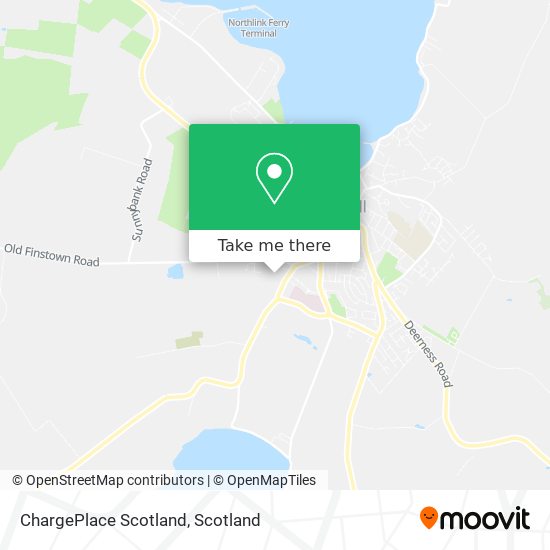 ChargePlace Scotland map