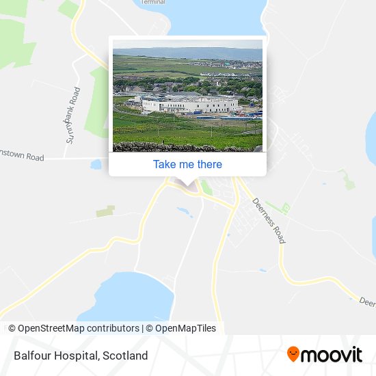 Balfour Hospital map