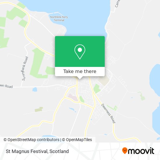 St Magnus Festival map