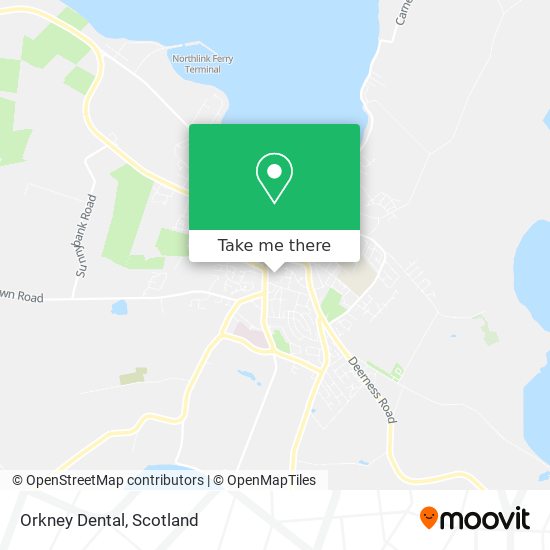 Orkney Dental map