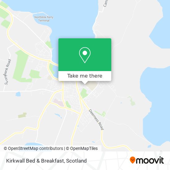 Kirkwall Bed & Breakfast map