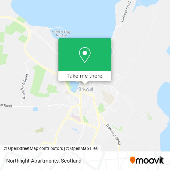 Northlight Apartments map