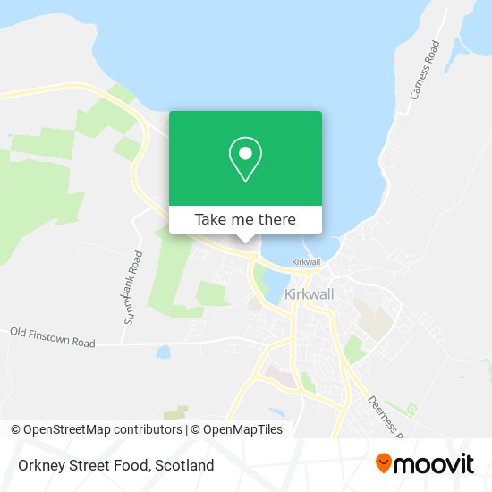 Orkney Street Food map