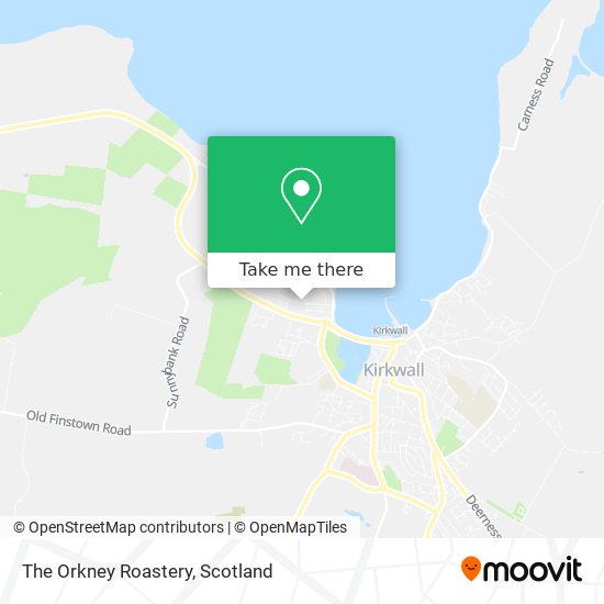 The Orkney Roastery map