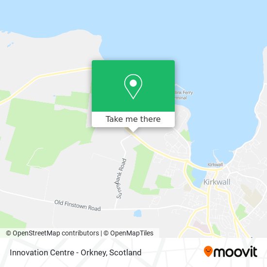 Innovation Centre - Orkney map