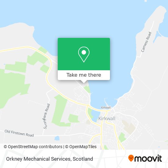 Orkney Mechanical Services map