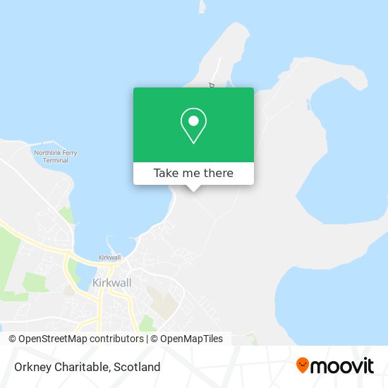 Orkney Charitable map
