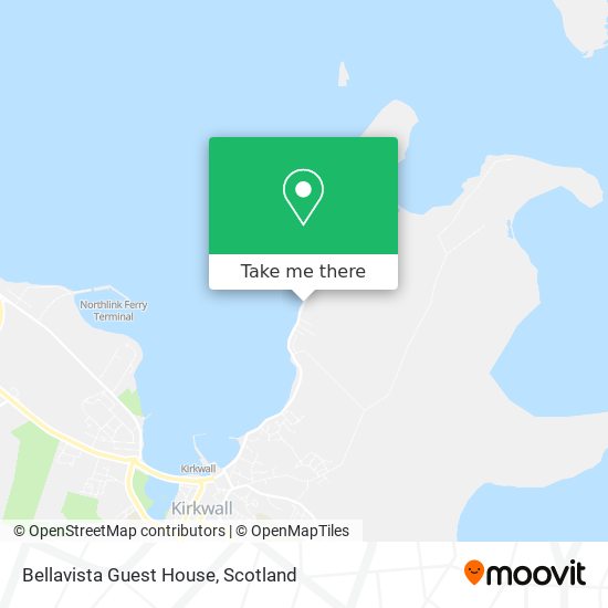 Bellavista Guest House map