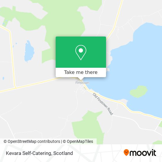 Kevara Self-Catering map