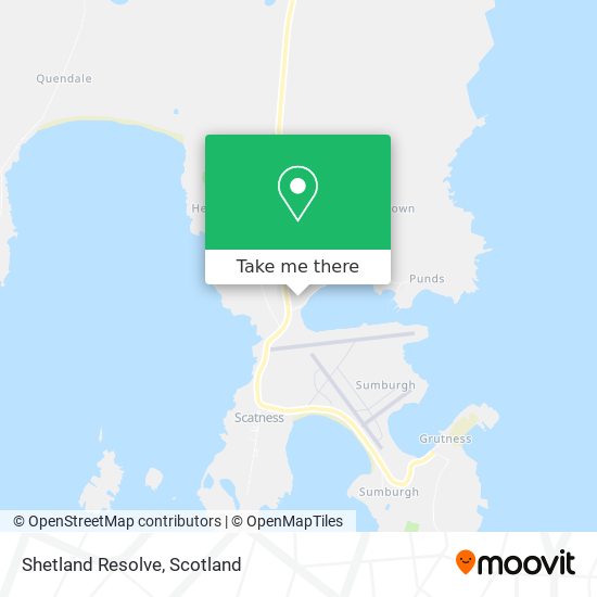 Shetland Resolve map